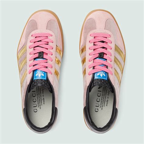 gucci x adidas clogs|adidas x gucci gazelle pink.